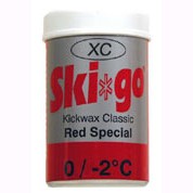 Ski-Go Steigwachs Rot Special +0°C...-2°C, 45gr