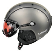 горнолыжный шлем CASCO SP-3 Comp стальной с оливковым