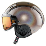 Ski and Snowboard helmet Casco SP-6 Special Visor Vautron brown Chameleon