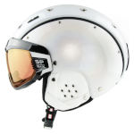 Ski and Snowboard helmet Casco SP-6 Special Visor Vautron white Chameleon