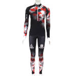 Löffler Team Austria ÖSV Biathlon ski suit WorldCup 2021 zwart-rood