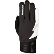 Top function gloves Roeckl LL Lomma Windstopper black-white