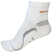 Spring 500 Multisport Cardio Extra leichte Socke weiß