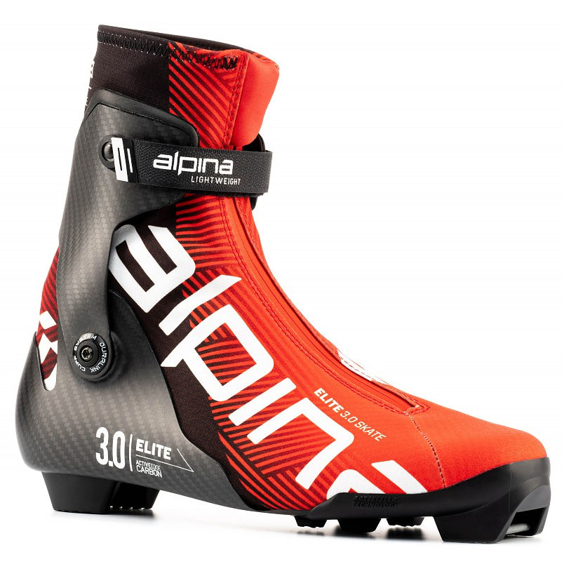 Alpina Elite 3.0 Skate Carbon NNN racing ski boots