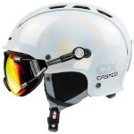Ski hjelm Casco CX-3 Icecude Spesiell hvit Metallic effekt