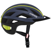 Sykling / rulleski hjelm Casco Cuda 2 marineblå - neon gul matt