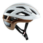 велосипедный / роллерный шлем Casco Cuda 2 Strada бело-коричневый