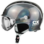 Casque de ski Casco CX-3 Icecude Spécial gris metallic effet