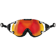 Skibriller CASCO FX-70 Carbonic svart-oransje