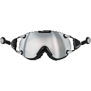 горнолыжные очки CASCO FX-70 Carbonic чёрно-серебристые