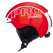 Casco Mini Pro rouge-blanc brilliant