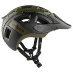 велосипедный шлем Casco MTBE 2 чёрно-оливковый матовый