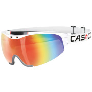 спортивные очки-щиток CASCO Nordic Spirit 3 Carbonic белые - радужные
