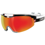 спортивные очки-щиток CASCO Nordic Spirit 3 Carbonic Swiss Edition чёрно-красные