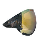 CASCO SNOWmask 2 Carbonic Visor Bad weather - Gold mirror