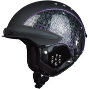 горнолыжный шлем Casco SP- 3 Bunkerace пурпурно-черный