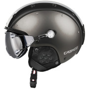 горнолыжный шлем CASCO SP-3 Comp стальной с белым