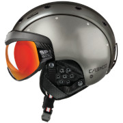 шлем для лыж и сноуборда Casco SP-6 "Six" Visor Vautron Multilayer титановый