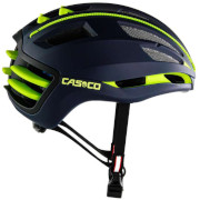 Cykel / Rullskidor hjälm Casco SpeedAiro 2 blå - neon gul