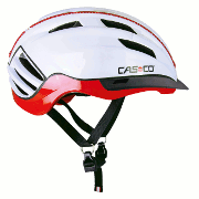 Cykel / Rullskidor hjälm Casco SPEEDster-TC vit-röd