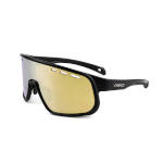 Sunglasses CASCO SX-25 black Anti-reflex gold mirrored