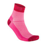 женские летние носки Women's summer socks Karpos Rapid W Socks розово-вишнёвые