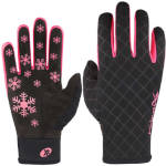 Damer längdskidåkning & Biathlon handskar Kinetixx Lotta svart-pink