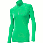 Löffler Women's Thermo-Innervelours Sweater Basic emerald