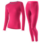 Löffler sous-vêtements set pour femmes long Transtex warm pink