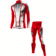 Löffler Cross-country ski suit Teamline 2015 red (kids)