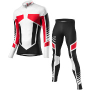 Löffler Cross-country ski suit WorldCup 2016 black-red