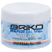 Pâte de glisse Briko/Maplus Super Glide Wax Cream Universal Fluoro, -15°C...+0°C, 250ml