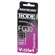 гоночный парафин RODE FG30 - FLUOR GLIDER фиолетовый  -2°C...-7°C, 50г