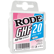 High fluor glide wax RODE GHF 20 Blue -6°C...-12°C, 40 g