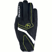 Racing gloves Roeckl LL Ladik black-white