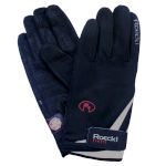 Biathlon and cross-country ski gloves Roeckl Lund black-grey