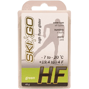 HF Gleitwachse Ski-Go HF grün -7°C...-20°C, 45 g