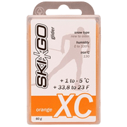 парафин Ski-Go XC оранжевый +1°C...-5°C, 60 г