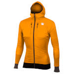 зимняя спортивная куртка Sportful Cardio Wind Jacket тёмно-золотая