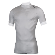 Sportful 2nd Skin Active 100 T-Shirt niedrigen Kragen, weiss