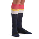 Chaussettes laine Sportful Anima Apex Socks galaxie bleu / rouge
