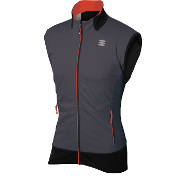 жилет Sportful Apex 2 WS Vest серый-неоново красный