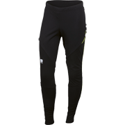 разминочные брюки Sportful Apex Evo WS Training Pant чёрные-лима