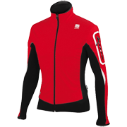 Oppvarming jakke Sportful APEX Flow WS Top rød