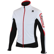 Warm-up jacket Sportful APEX Flow WS Top white