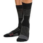тёплые гоночные носки Sportful Apex Socks чёрно-серые