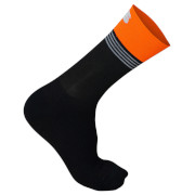 тёплые носки Sportful Arctic 18 Socks чёрно-оранжевые