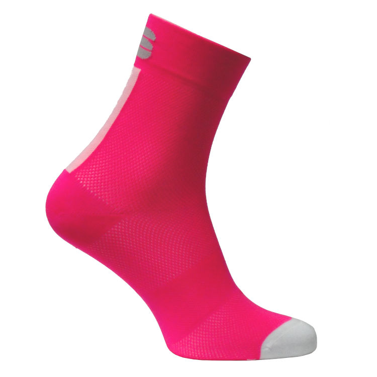 Kvinners sokker Sportful BFP 12 W Sosks bubble gum