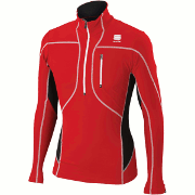 Vinter skjorta Sportful Cardio Evo Tech Top röd-svart