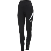 Pantalons dames, Sportful Dolomiti TDT XP Tight noir-blanc